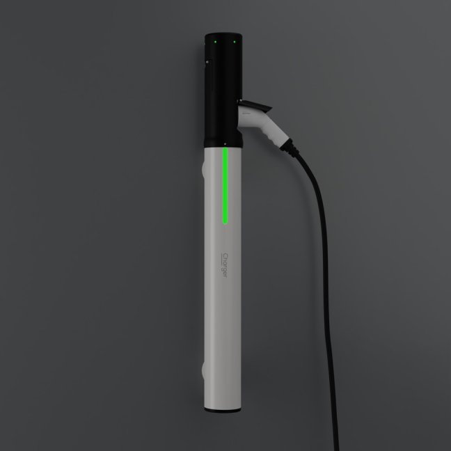 Astreea® WALLBOX  Charger 2 x 22kW - dobíjecí stanice nástěnná - Nabíjecí kabel:: 2 x 4 m 11kW, MID elektroměr:: ano 2x