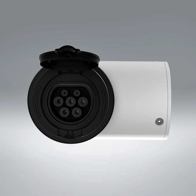 Astreea® horizontal WALLBOX Charger 1 x 22kW - dobíjecí stanice nástěnná - MID elektroměr:: ano 1x
