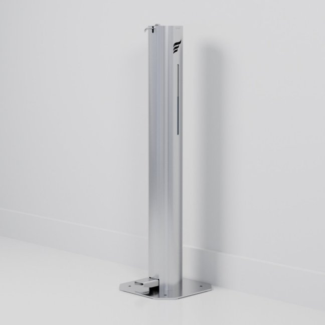 Astreea® pedálový dávkovač XL - Barva:: Stříbrná