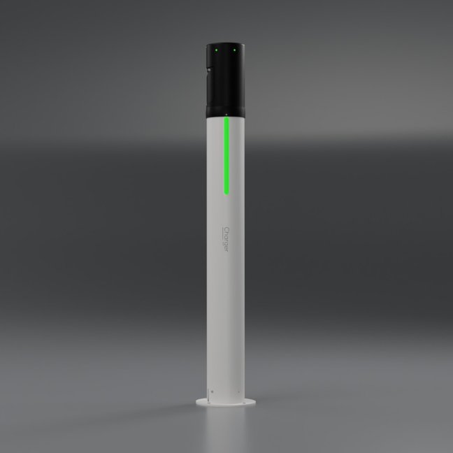 Astreea® Charger 1 x 22kW - dobíjecí stanice sloupková - Nabíjecí kabel:: 4 m 11kW, MID elektroměr:: ne